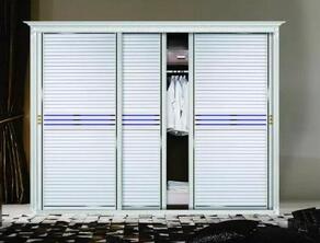 六盘水���柜门�U�类之一�Q�推拉门衣柜